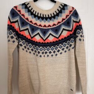 Women's Multicolor Patterned Sweater